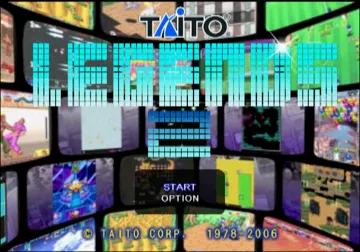 Taito Legends 2 screen shot title